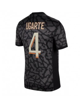 Moški Nogometna dresi replika Paris Saint-Germain Manuel Ugarte #4 Tretji 2023-24 Kratek rokav